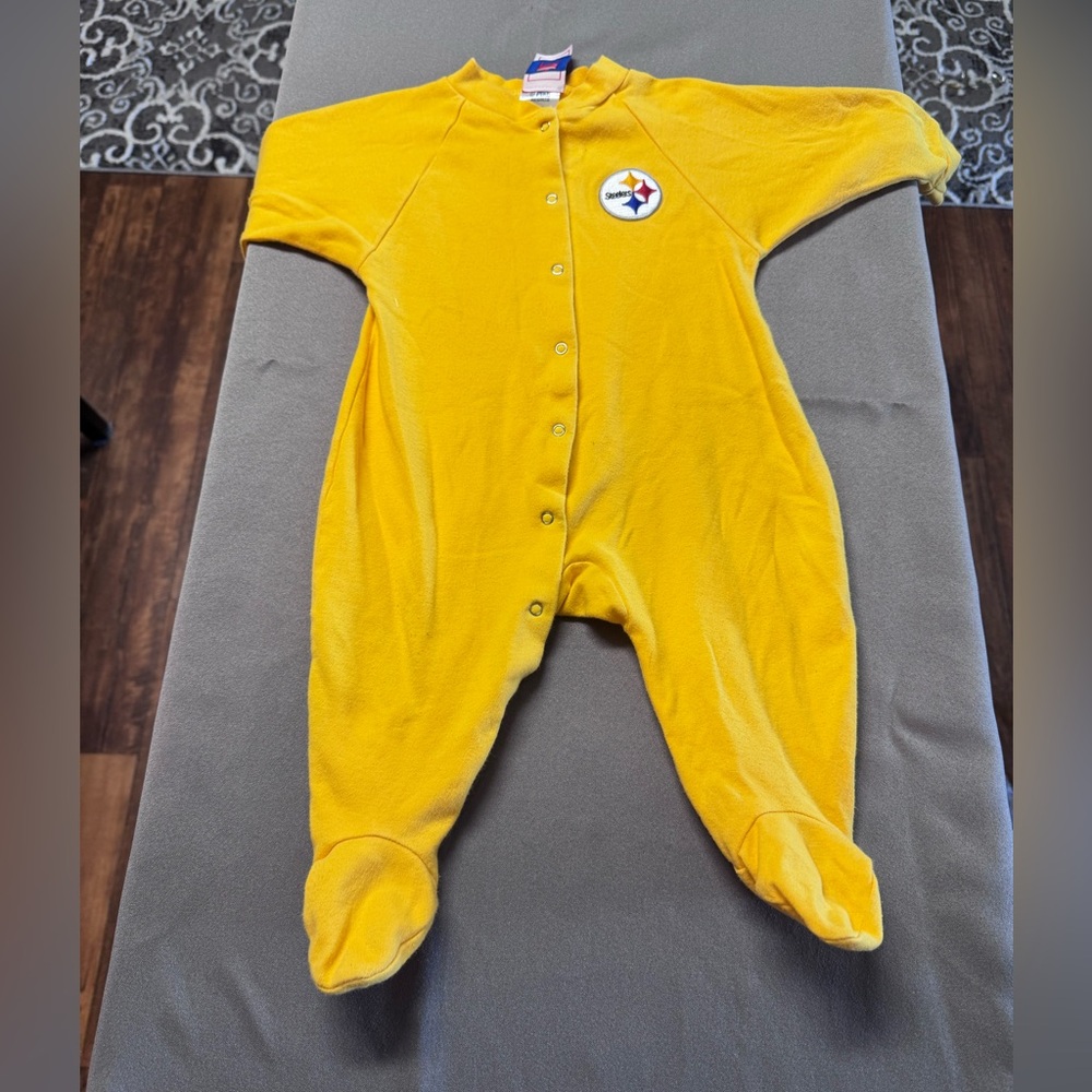 NFL Steelers Kids One Piece Footie